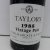 1985 TAYLOR'S Vintage Port