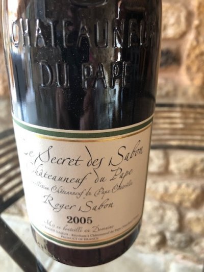 Roger Sabon Le Secret Des Sabons Chateauneuf-du-Pape 2005 98Pts