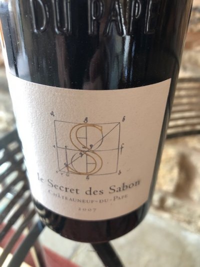Roger Sabon Le Secret Des Sabons Chateauneuf-du-Pape 2007 100Pts