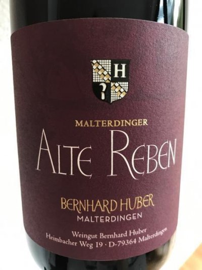 Bernhard Huber Spatburgunder Alte Reben 2014