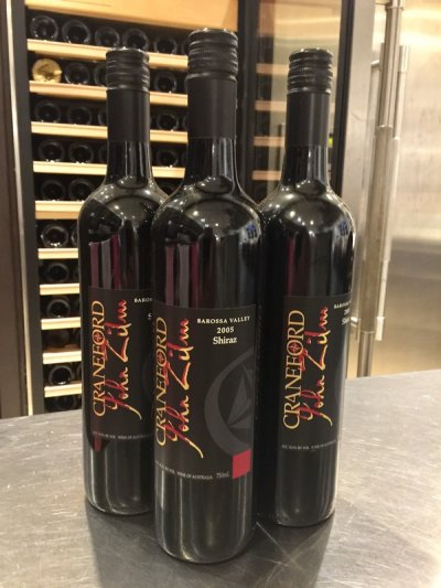 JOHN ZILM SHIRAZ 2005 JH 95 PTS 15.5% X 3