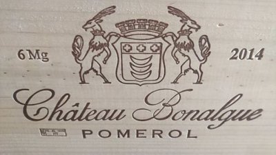 2014 (MAGNUMS) Chateau Bonalgue, Pomerol, Bordeaux 93pts
