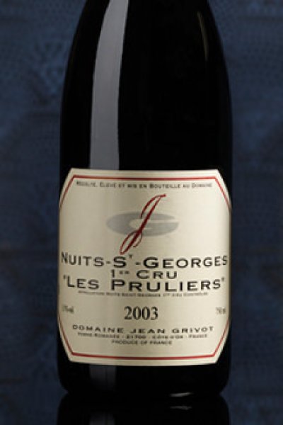 2003 Domaine Jean Grivot, Les Pruliers, Nuits-Saint-Georges Premier Cru (Wine Society Stored)
