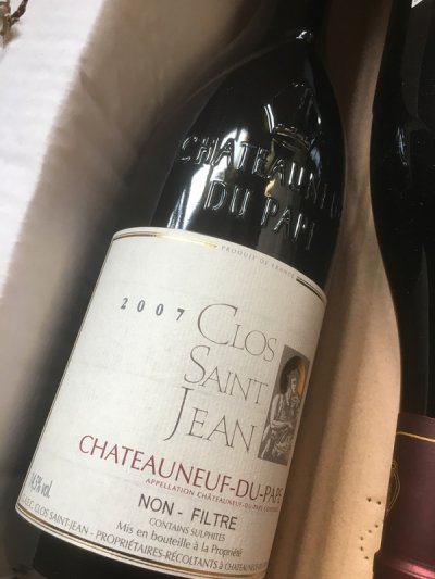 Chateauneuf Clos St Jean 2007 case of 6