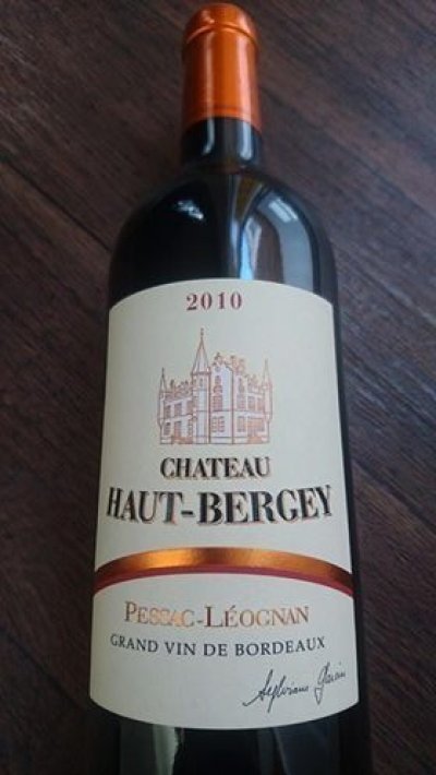 2010 Chateau Haut-Bergey, Pessac-Leognan, Bordeaux (92pts)