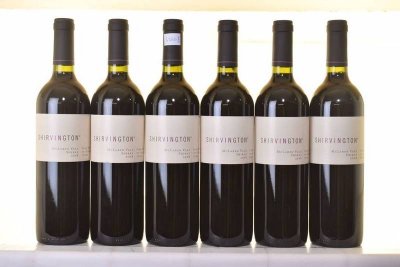SHIRVINGTON SHIRAZ 2008 - RP 95 PTS 16.0!%