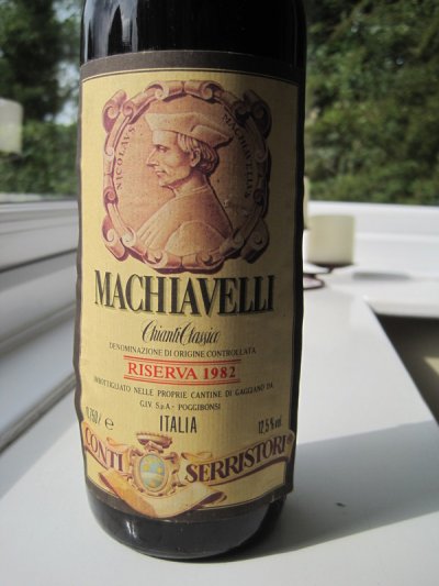 Chianti Classico Riserva 1982 Machiavelli 