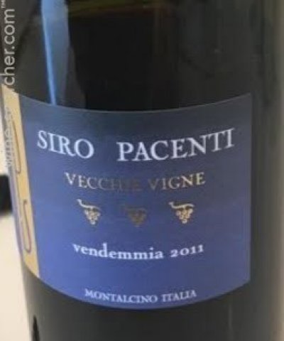 Brunello di Montalcino 2011 Siro Pacenti 'Old Wines' Tuscany,97 Point