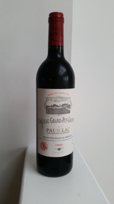 Chateau Grand Puy Lacoste 1995 - RP 95pts, MrPosle 95Pts, CT