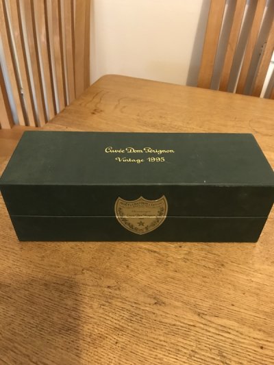 Dom Perignon 1995 in sealed gift box. RP 95/100