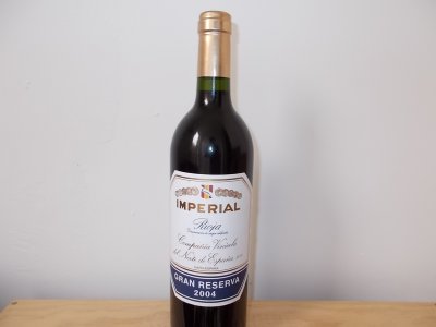 2004 CVNE Rioja Imperial Gran Reserva (95 Points WS) Winner WS Top 100 Wines of 2013. No Reserve