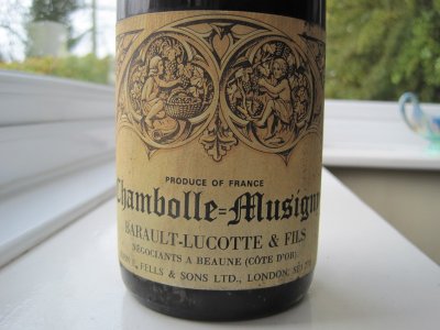 Chambolle-Musigny 1966 Barault-Lucotte