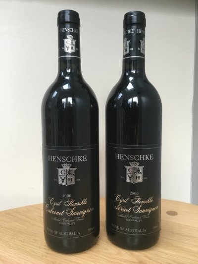Henschke Cyril Henschke Cabernet Sauvignon 2000 (JH 95 pts)