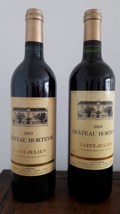 Chateau Hortevie 2003 (3 bottles), 2004 (3 bottles), 2005 (3 bottles)