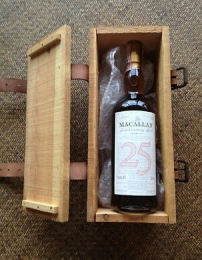 1965 The Macallan Anniversary Malt 25 year old Scotch 