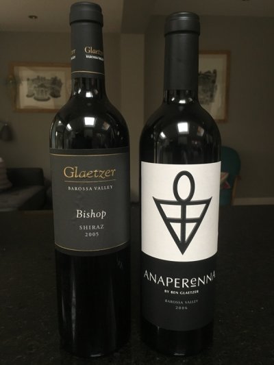 Anaperenna 2006 & Bishop 2005 - a pair of Glaetzers - No Reserve