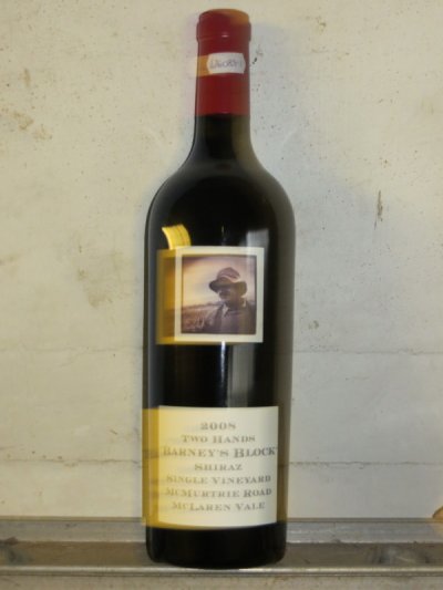 2 bottles 2008 Barney's Block Shiraz 95pts Parker