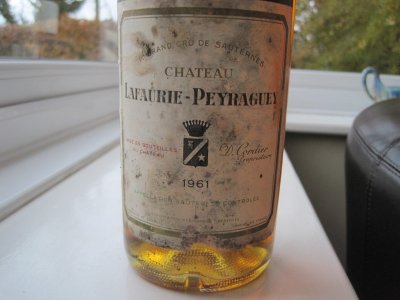 Chateau Lafaurie-Peyraguey 1961 Premier Cru Classe Sauternes