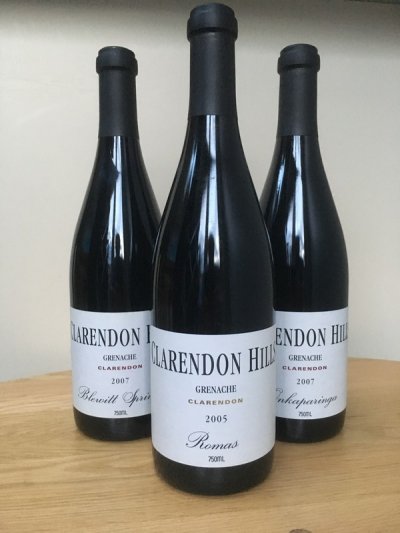 Clarendon Hills Grenache Trio - Romas, Onkaparinga & Blewitt Springs - No Reserve