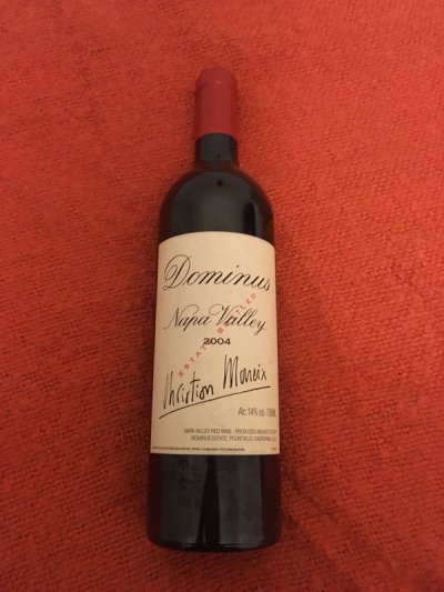 2004 Dominus Estate Christian Moueix *97 points Wine Advocate*