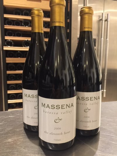 MASEENA 11TH HOUR BAROSSA VALLEY SHIRAZ X 3 RARE RP 94 PTS