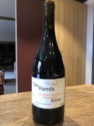 Max's Garden Heathcote Shiraz 2003 