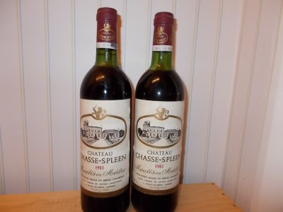 1983 Chateau Chasse-Spleen (90 Points WS) Moulis-en-Medoc. No Reserve