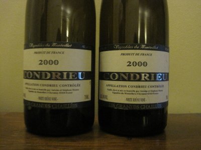 Condrieu Les Grandes Chaillees 2000 Vignobles du Monteillet 