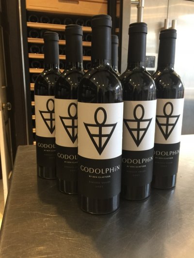 BEN GLAETZER GODOLPHIN SHIRAZ CAB 2005 JH 95 PTS