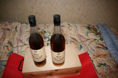 FINE 35 YEARS OLD FINE CHAMPAGNE  COGNAC BRANDY 