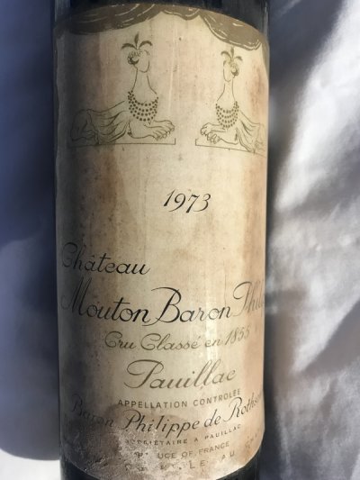 1973 Mouton Baron Phillippe - A rare Pauillac from open OWC