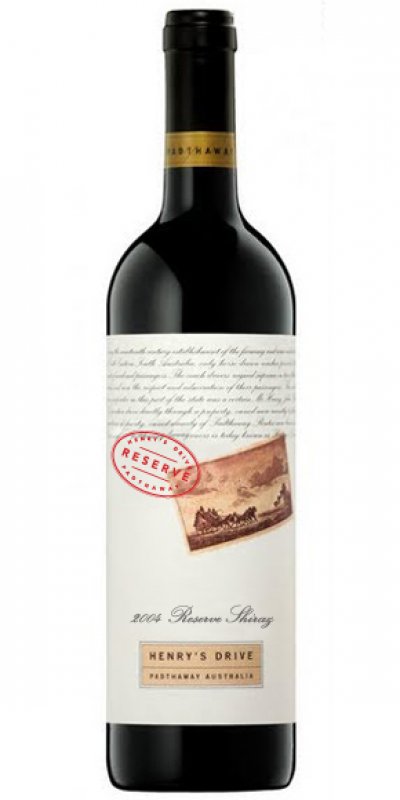 HENRYS DRIVE RESERVE SHIRAZ 2004 RP93 PTS X 3
