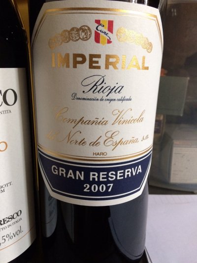 CVNE Imperial Rioja Gran Reserva 2007 (1x150cl)
