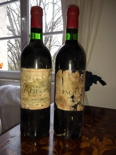 Chateau Lynch Bages Pauillac 1976 - 2 bottles