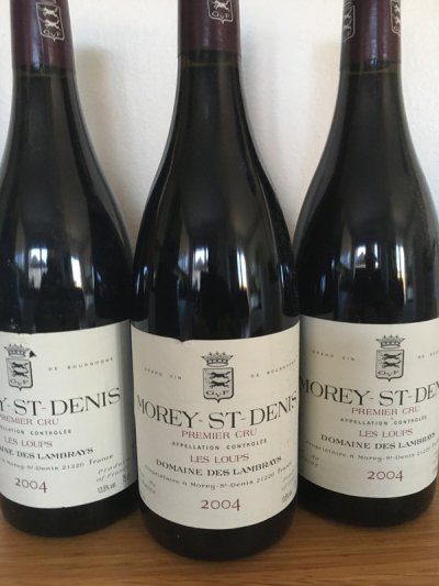 Domaine des Lambrays Morey St Denis Premier Cru Les Loups 2004