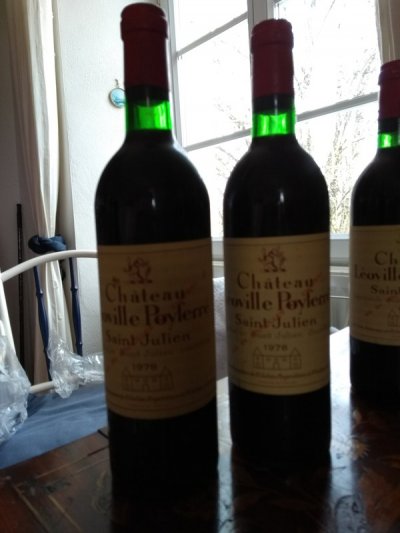 Ch. Leoville Poyferre Saint Julien 1978 2 bottles
