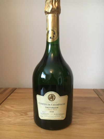 Tattinger Comtes de Champagne 1998 (WS-£210)