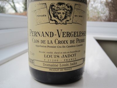 Clos de la Croix de Pierre Pernand-Vergelesses Premier Cru 2006 Domaine Louis Jadot (CT 89)