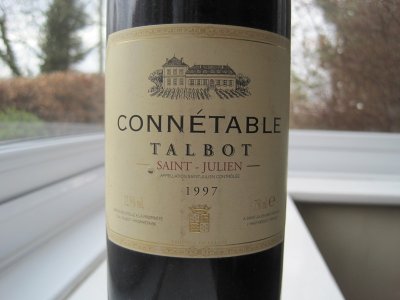 Connétable Talbot 1997 Chateau Talbot, St Julien
