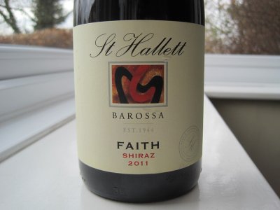 Faith Shiraz 2011 St Hallett, Barossa (WS 89)