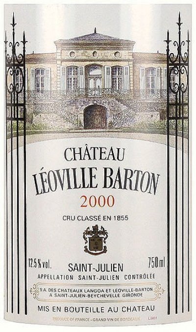 Chateau Leoville Barton 2000 (OWC) - fa2