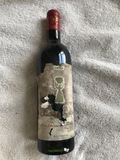 1972 Chateau Clerc Milon - Pauillac - rare bottle