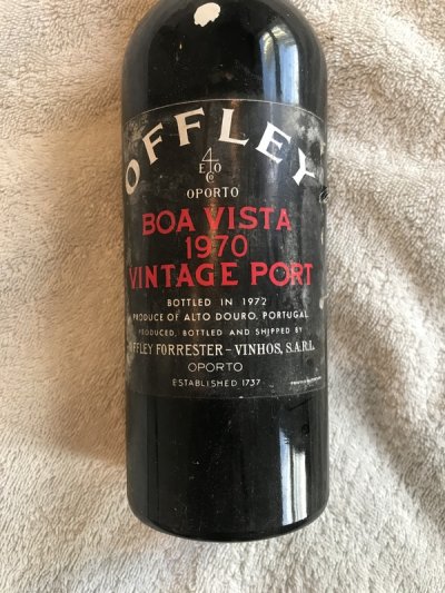 1970 Boa Vista Vintage port - greatest year and condition !!