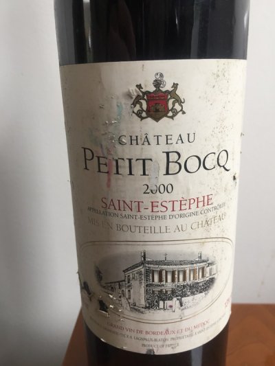2000 Chateau Petit Bocq, Saint-Estephe
