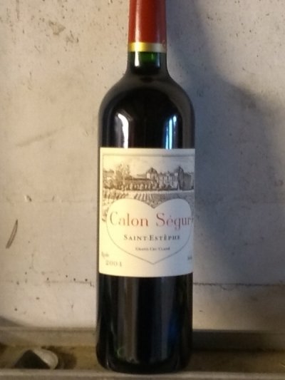 Chateau Calon Segur 2004 ex Wine Society