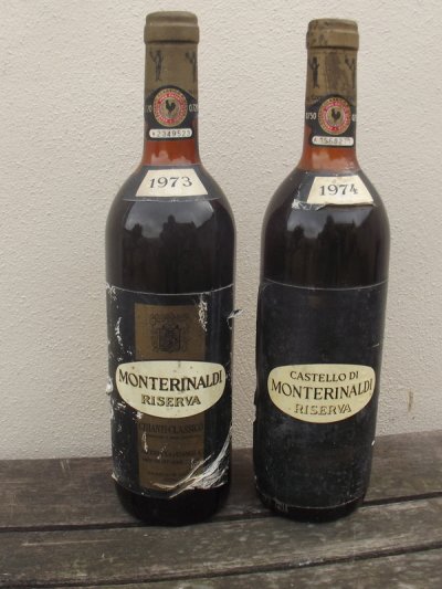 1973 & 1974 MONTERINALDI Riserva CHIANTI Classico