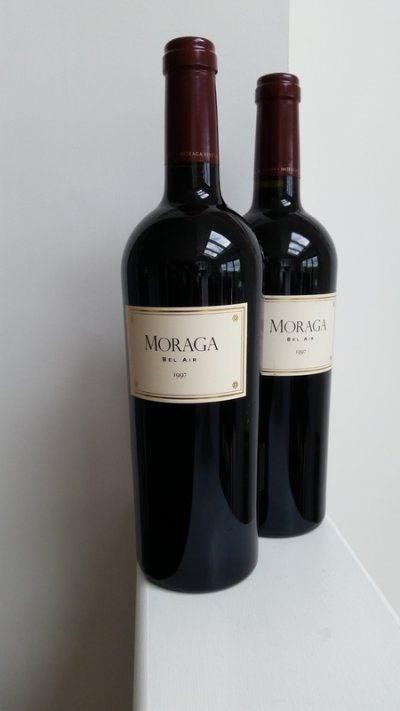 1997 Moraga Vineyards - Bel Air -ST 92pts, CT 92pts, MrP 92pts
