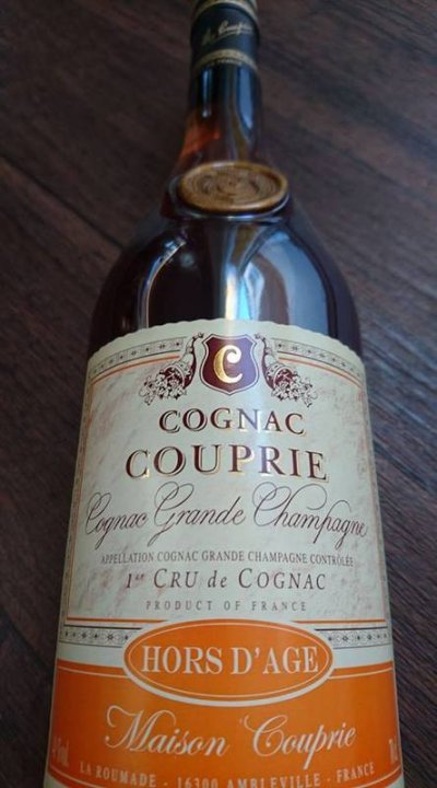 Cognac Couprie Grand Champagne 1er Cru Hors d'Age 40yrs (Low Start)