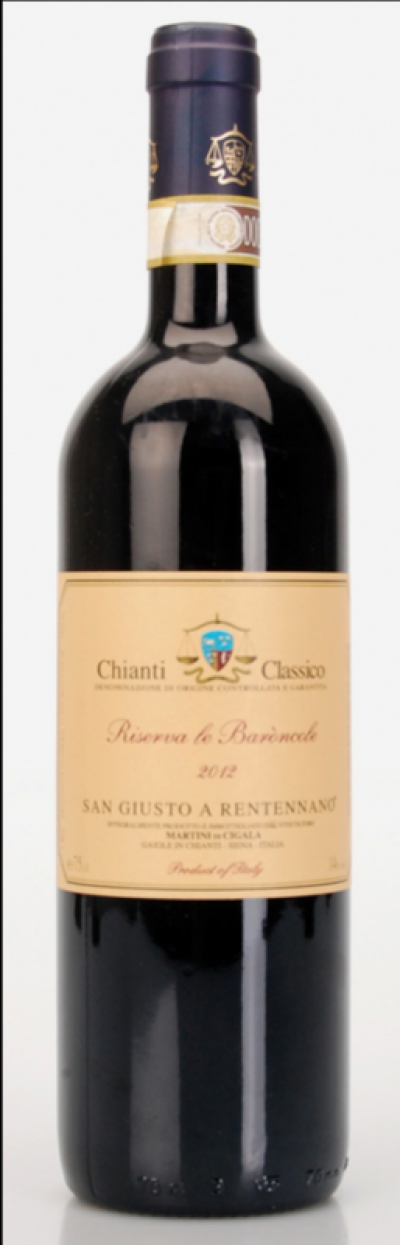San Giusto a Rentennano, Chianti Classico Riserva Le Baroncole 2012 - 93 Pts