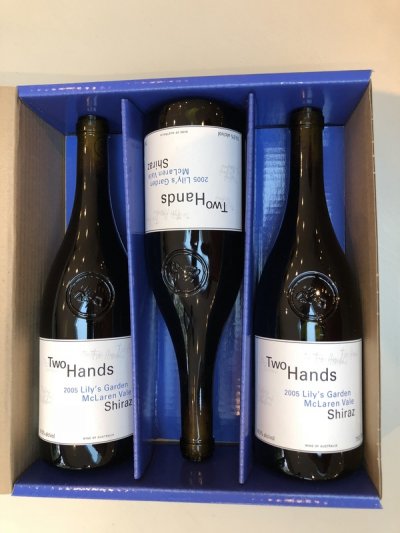 Two Hands Lily’s Garden 2005 - 3 bottles in original carton 